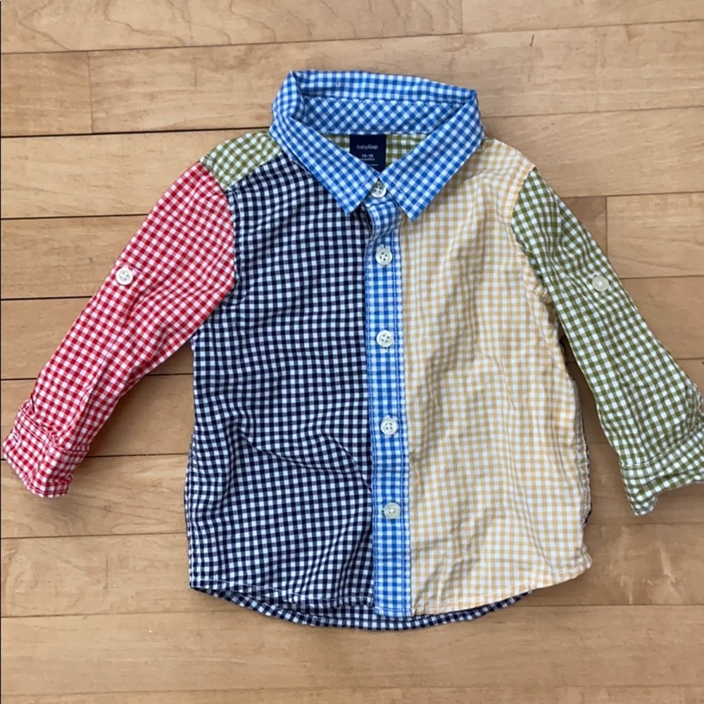 Baby Gap Gingham Shirt